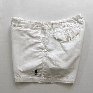 Ralph Lauren White Cotton Shorts Size 4